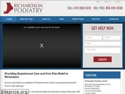 Sites similar to richardsonpodiatrycenter.com