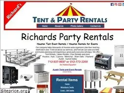 Sites similar to richardspartyrentals.net