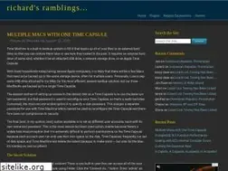 Sites similar to richardsramblings.com