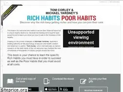 Sites similar to richhabitspoorhabits.com