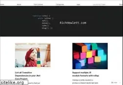 Sites similar to richhewlett.com