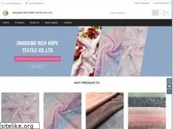 Sites similar to richhopetextile.com