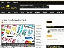 Sites similar to richincomeways.com