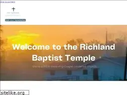 Sites similar to richlandbaptisttemple.com