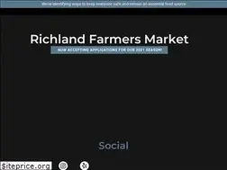 Sites similar to richlandwafarmersmarket.com