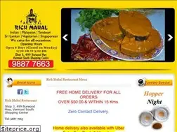 Sites similar to richmahal.com.au