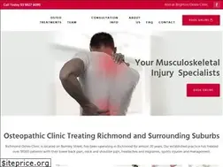 Sites similar to richmond-osteo.com.au