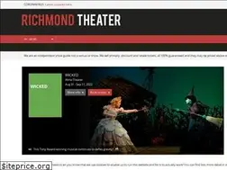 Sites similar to richmond-theater.com