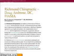 Sites similar to richmondchiropractic.com