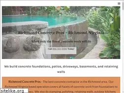 Sites similar to richmondconcretepros.com