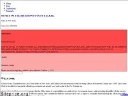 Sites similar to richmondcountyclerk.com