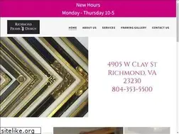 Sites similar to richmondframeanddesign.com