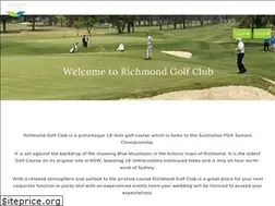Sites similar to richmondgolfclub.com.au