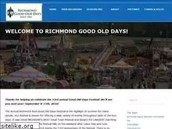 Sites similar to richmondgoodolddaysfestival.org