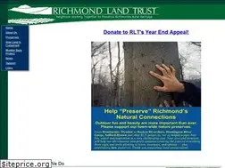 Sites similar to richmondlandtrust.org