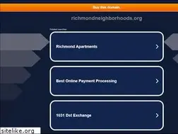 Sites similar to richmondneighborhoods.org