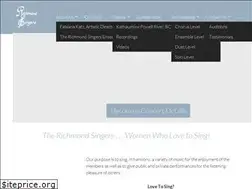 Sites similar to richmondsingers.ca