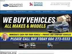 Sites similar to richmondsubaru.com