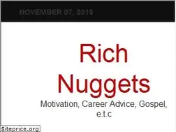 Sites similar to richnuggets.com