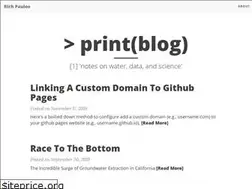 Sites similar to richpauloo.github.io