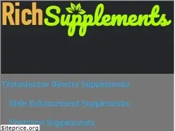 Sites similar to richsupplements.com