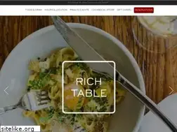 Sites similar to richtablesf.com