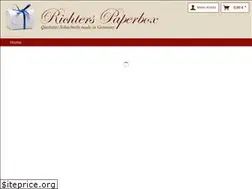 Sites similar to richters-paperbox.de