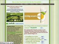 Sites similar to richtig-essen.org