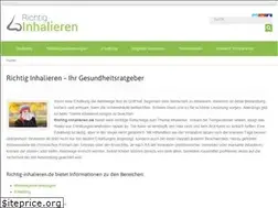 Sites similar to richtig-inhalieren.de