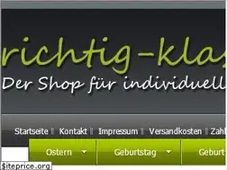Sites similar to richtig-klasse.de