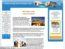 Sites similar to richtig-reich-werden.info