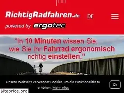 Sites similar to richtigradfahren.de