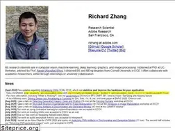 Sites similar to richzhang.github.io