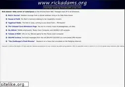 Sites similar to rickadams.org