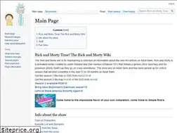 Sites similar to rickandmortytime.com