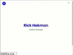 Sites similar to rickhekman.com