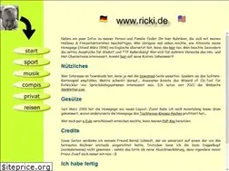 Sites similar to ricki.de