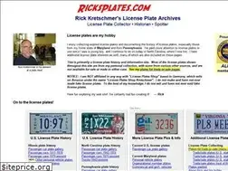 Sites similar to ricksplates.com