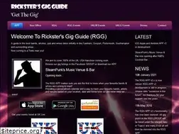 Sites similar to rickstersgigguide.com