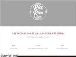 Sites similar to ricoricotaco.com