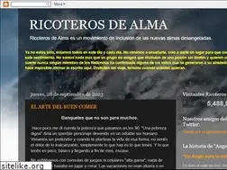 Sites similar to ricoterosdealma.blogspot.com