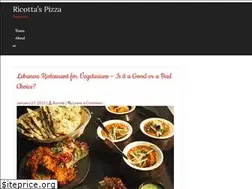 Sites similar to ricottaspizza.com