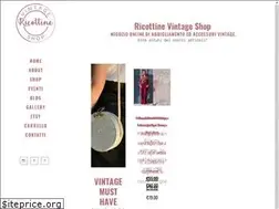 Sites similar to ricottinevintageshop.it