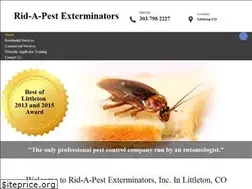 Sites similar to ridapestexterminators.com