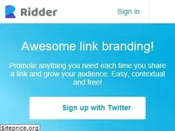 Sites similar to ridder.co