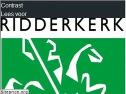 Sites similar to ridderkerk.nl