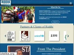 Sites similar to riddhifoundation.org