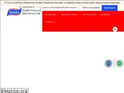 Sites similar to riddhipharmamachinery.com