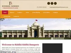 Sites similar to riddhisiddhibanquets.com