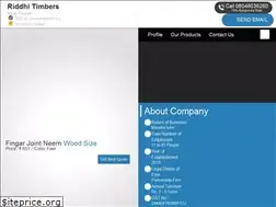 Sites similar to riddhitimbers.com